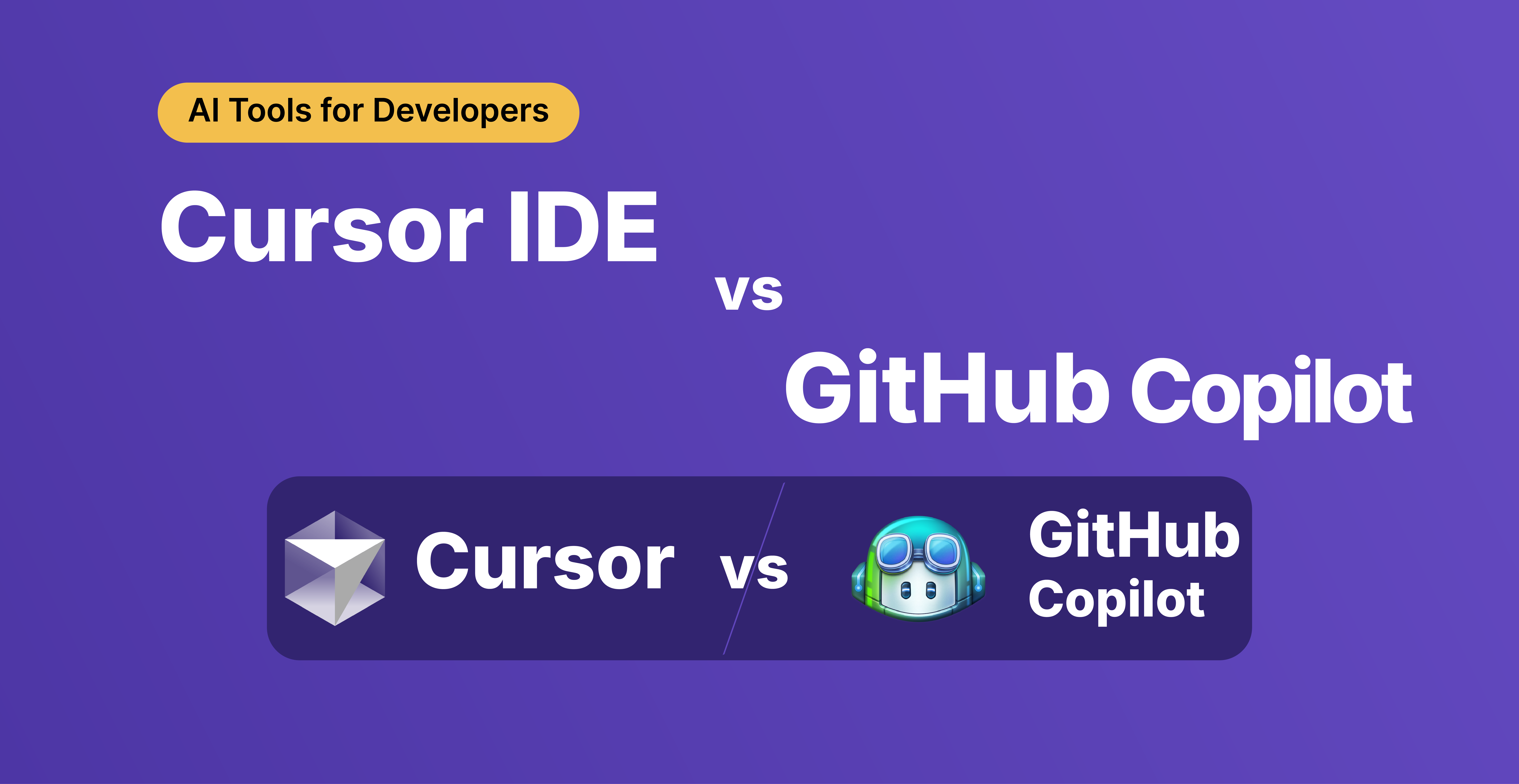 Cursor IDE vs GitHub Copilot